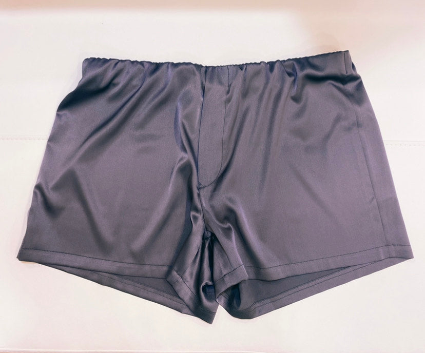 Natūralaus mulberry šilko vyriški miego šortai BOXER