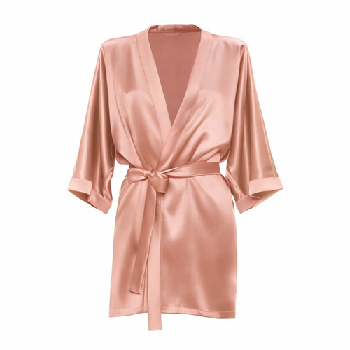 NAUJOS SPALVOS! 100% Natūralaus Mulberry šilko chalatas