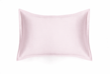100% Natural Mulberry silk pillowcase Dusty Pink , model Oxford, color dusty pink, 25momme silk