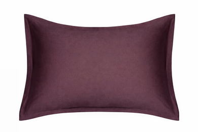 100% Natūralaus Mulberry šilko pagalvės užvalkalas, modelis Oxford, spalva purpurinė, 25 momų