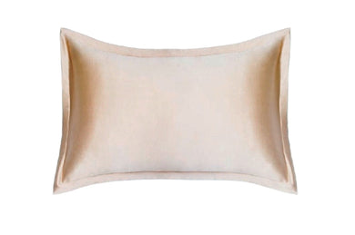 NAUJIENA! 100% Natūralaus Mulberry šilko 30 momų tankio, pagalvės užvalkalas CATHIE, tamsios smėlio spalvos, Oxford