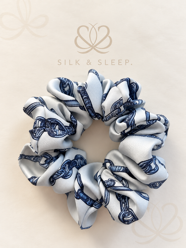 SILK & SLEEP natūralaus šilko plaukų gumytė CELINE šilko plaukų aksesuaras 