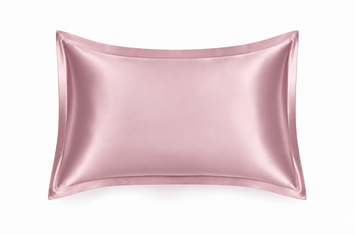Pelenų rožinis šilkinis pagalvės užvalkalas 25 momų 100% Mulberry šilko