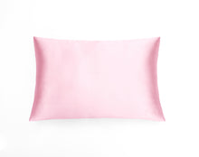 100%Natūralaus Mulberry šilko pagalvės užvalkalas MARILYN, modelis Cambridge, spalva Rožinė, 25mm